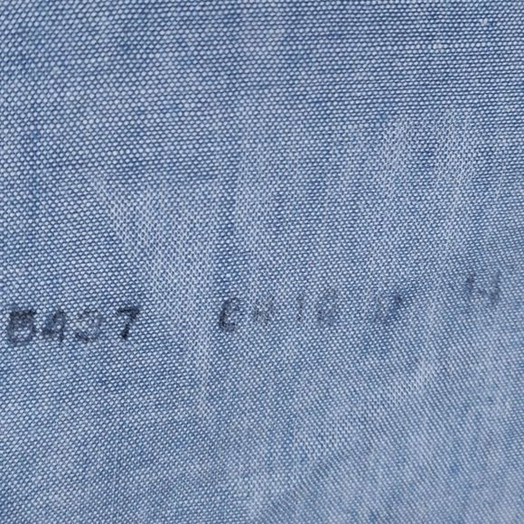 Vintage 70s Embroidered Work Shirt Size L Chambray De Colores Chicken - Picture 5 of 16